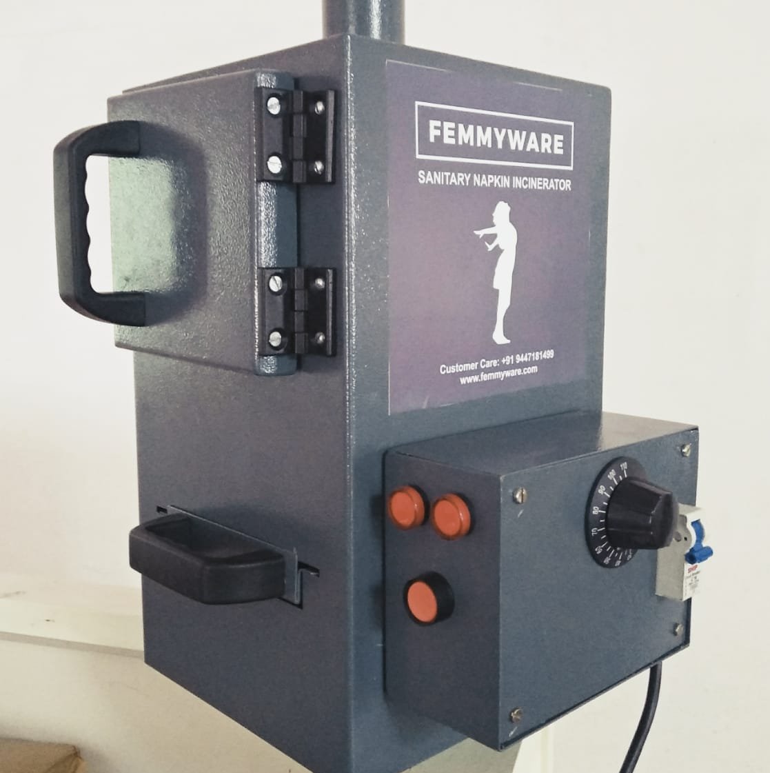 Burn 05 Sanitary napkin incinerator Femmyware for Hostels and offices